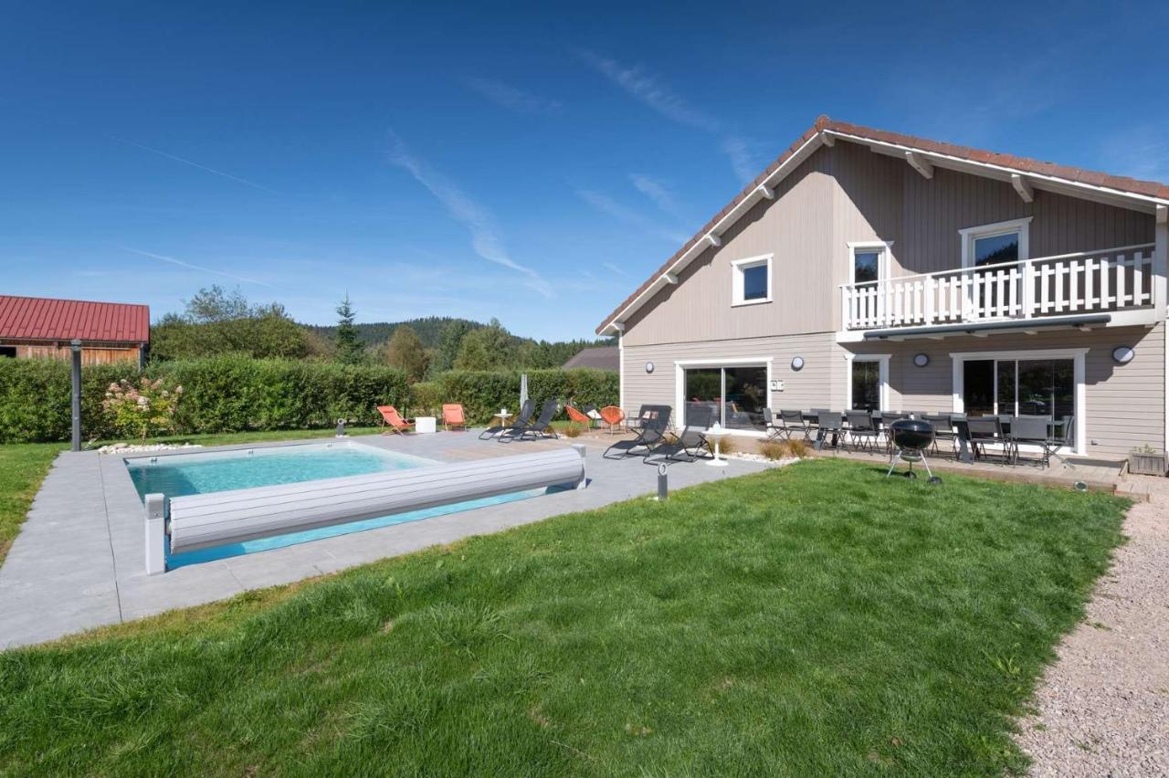 Chalet du Bien-être 15p. Piscine,Spa, Hammam,Pétanque,Basket Gérardmer Extérieur photo